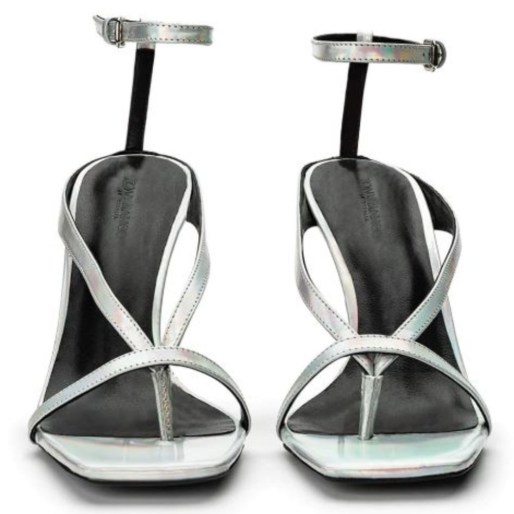 Faythe Silver Illumine 10.5cm Heels